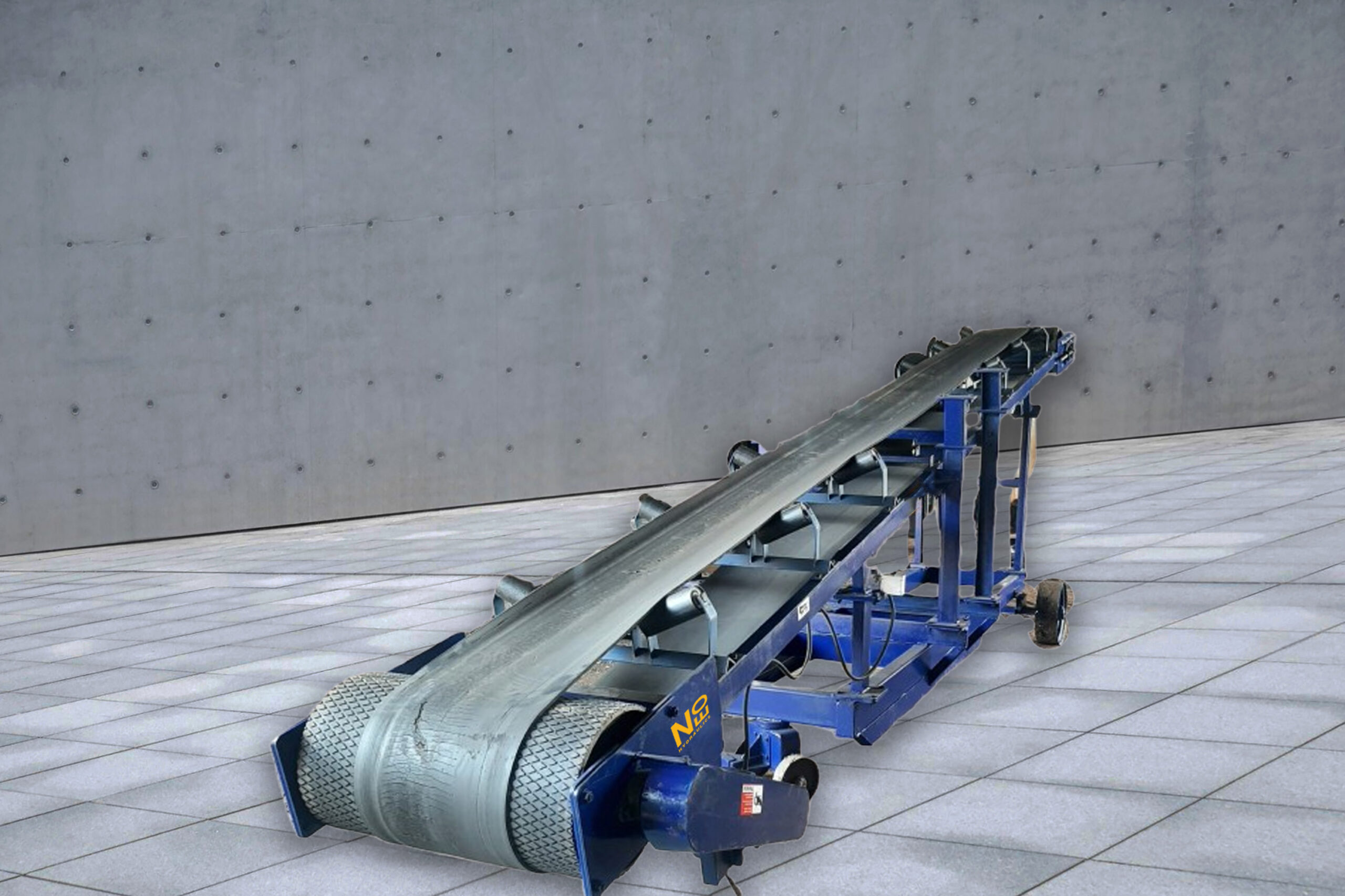 Roller belt Conveyor with Bg img 2